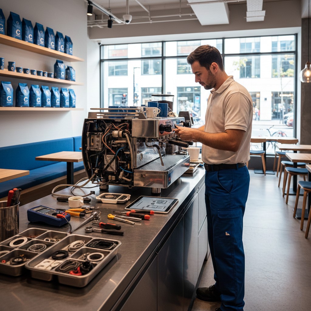 صيانة مكن اسبرسو